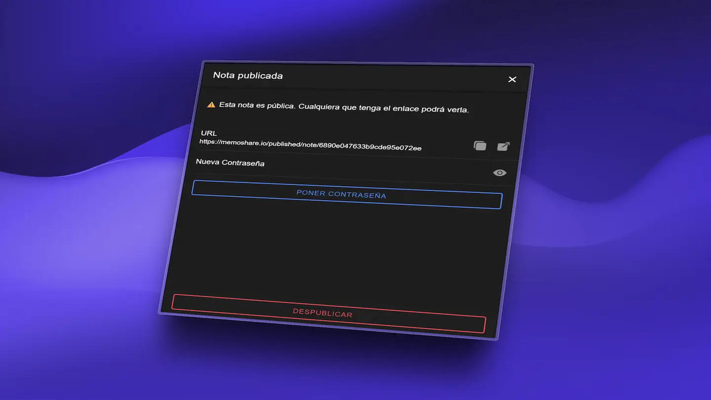 Imagen destacada para el post: Memoshare Actualización 4.1.0